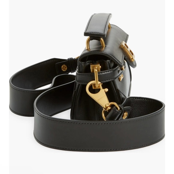 Balmain NWT BBuzz 19 Shoulder Bag in Smooth Leather - Picture 3 of 11